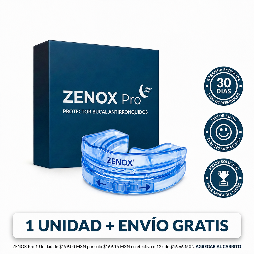 Zenox Pro - Protetor Bucal Anti-Ronco - OFERTA 90% DE DESCONTO🔥 2
