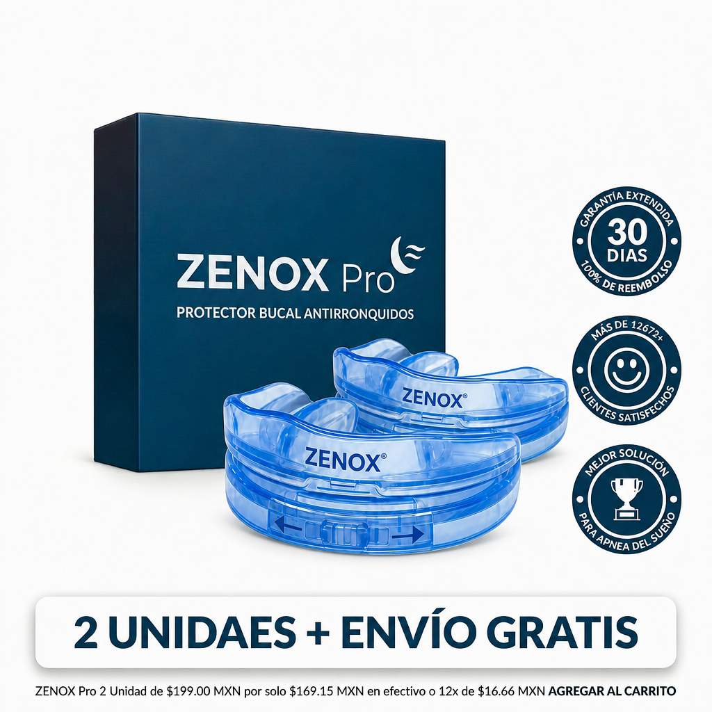 Zenox Pro - Protetor Bucal Anti-Ronco - OFERTA 90% DE DESCONTO🔥 2