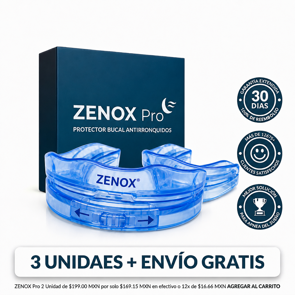 Zenox Pro - Protetor Bucal Anti-Ronco - OFERTA 90% DE DESCONTO🔥 2
